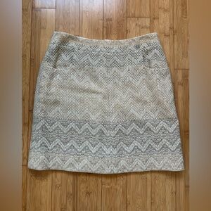 CHANEL Tweed Mini Skirt